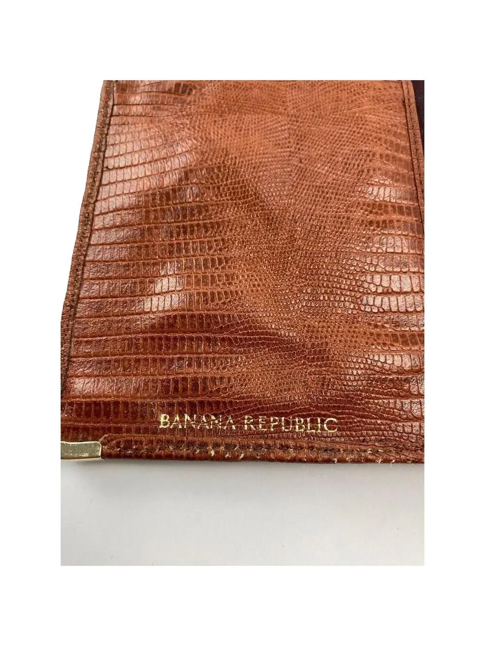 Banana Republic iPad Pleather Cover Case Business Card Holder Sleeve Protective
